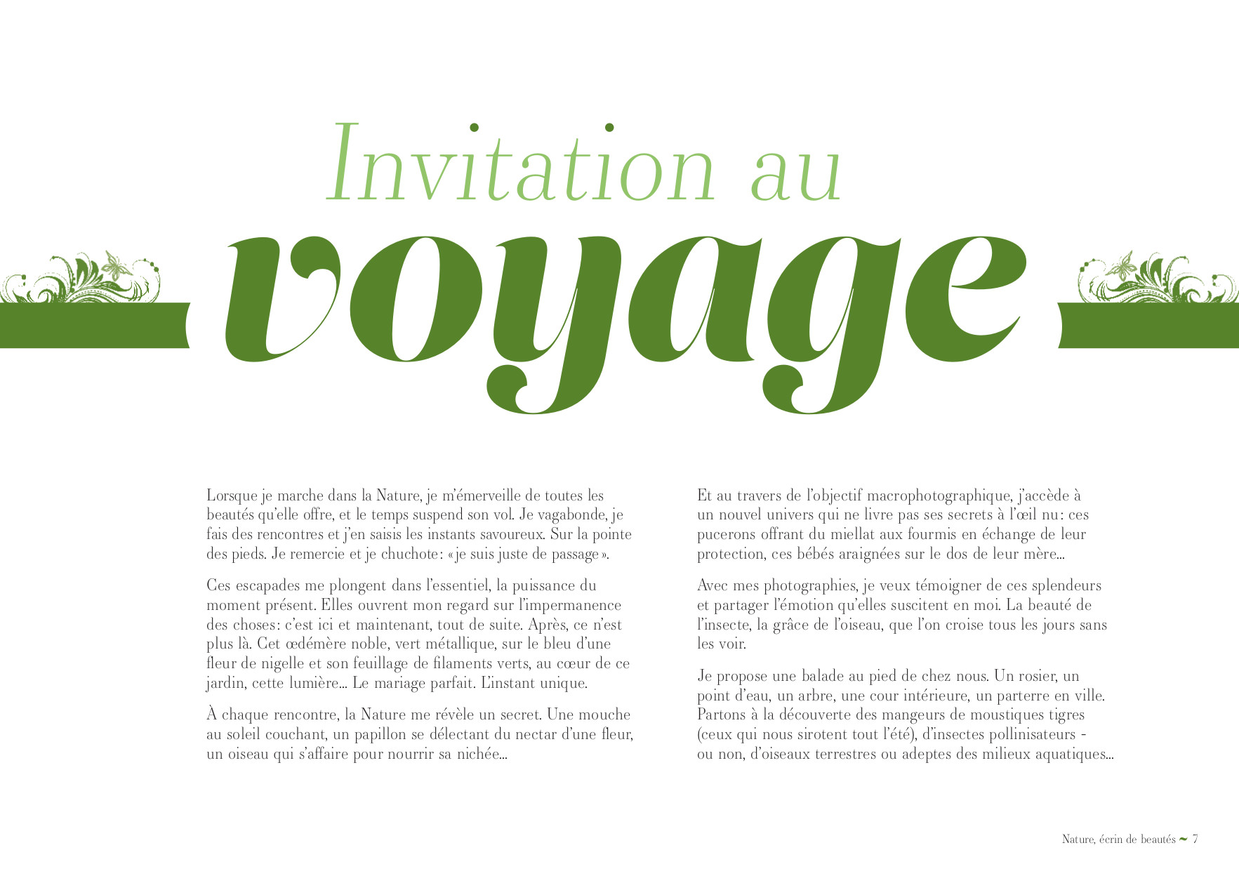 Livre "Nature, écrin de beautés" – Image 4